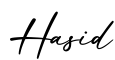 单词Hasid书写