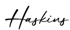 单词Haskins书写