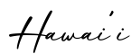 单词Hawai'i书写
