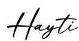 单词Hayti书写