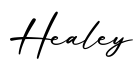 单词Healey书写