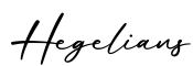 单词Hegelians书写