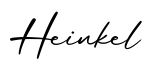 单词Heinkel书写