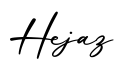 单词Hejaz书写