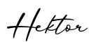 单词Hektor书写