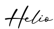 单词Helio书写
