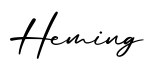 单词Heming书写
