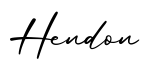 单词Hendon书写