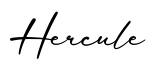 单词Hercule书写