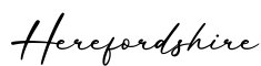 单词Herefordshire书写