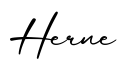 单词Herne书写