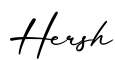 单词Hersh书写