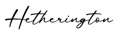 单词Hetherington书写