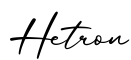 单词Hetron书写
