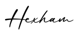 单词Hexham书写