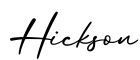 单词Hickson书写