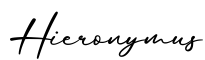 单词Hieronymus书写