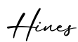 单词Hines书写