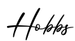 单词Hobbs书写