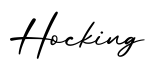 单词Hocking书写