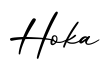 单词Hoka书写