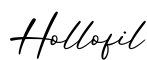 单词Hollofil书写