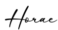 单词Horae书写