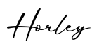 单词Horley书写