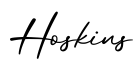 单词Hoskins书写