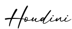 单词Houdini书写