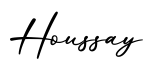 单词Houssay书写
