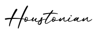 单词Houstonian书写