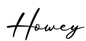 单词Howey书写