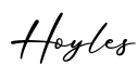 单词Hoyles书写