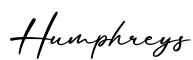 单词Humphreys书写