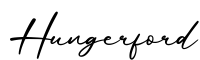 单词Hungerford书写