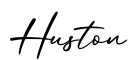 单词Huston书写