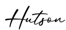 单词Hutson书写