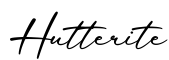单词Hutterite书写
