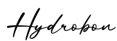 单词Hydrobon书写