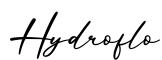 单词Hydroflo书写