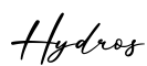 单词Hydros书写