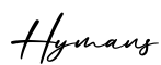 单词Hymans书写