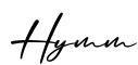 单词Hymm书写