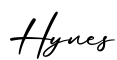 单词Hynes书写
