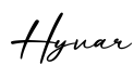 单词Hyvar书写