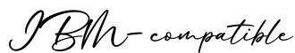 单词IBM-compatible书写
