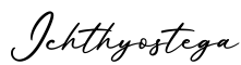单词Ichthyostega书写
