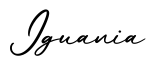 单词Iguania书写