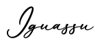 单词Iguassu书写